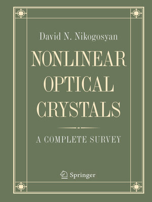 cover image of Nonlinear Optical Crystals